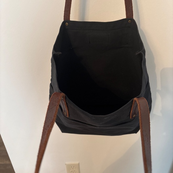 Waxed Canvas Tote Handmade in the USA - Picture 6 of 6